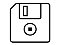 保存操作のアイコン